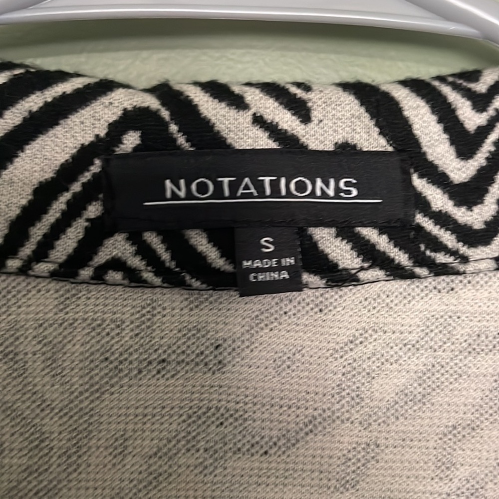 Notations Multi Patterned Jacket, Women’s Size Sm… - image 3